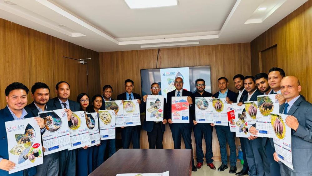 सन नेपाल लाइफले गर्यो २०८३ सालको क्यालेन्डर लोकार्पण