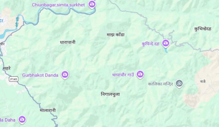सुर्खेतमा दुई छोराछोरीसहित आमा बेपत्ता, भेरी किनारमा भेटिए लुगा र मोबाइल
