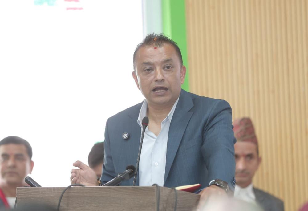 हतार र हतास मनस्थितिमा आएर राजीनामा दिएको थिइनँः सभापति थापा