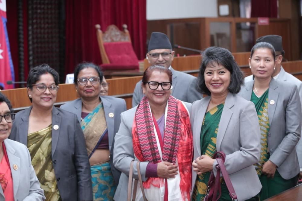 एमालेकी सांसद भण्डारी राष्ट्रिय सभाको उपाध्यक्षमा निर्विरोध निर्वाचित