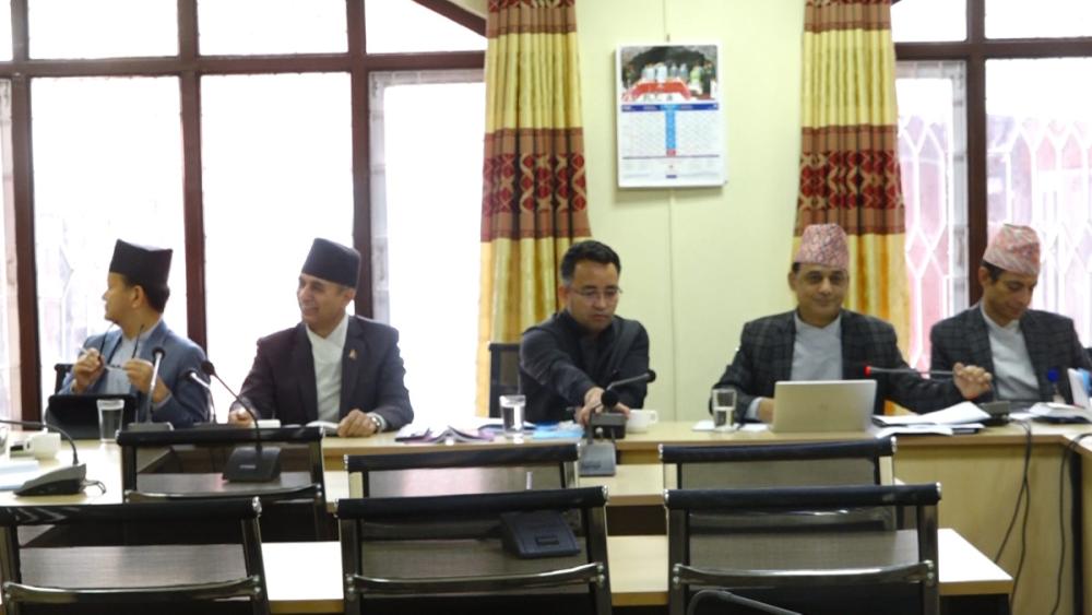 प्रतिनिधि सभा सञ्चालन नियमावली मस्यौदा समितिको बैठक जारी