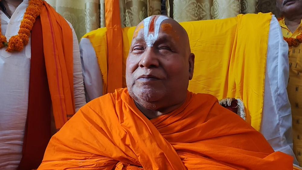 जगद्गुरु रामभद्राचार्यले प्रधानमन्त्री शाहलाई भनेः भारतप्रतिको दृष्टिकोण शुद्ध होस्