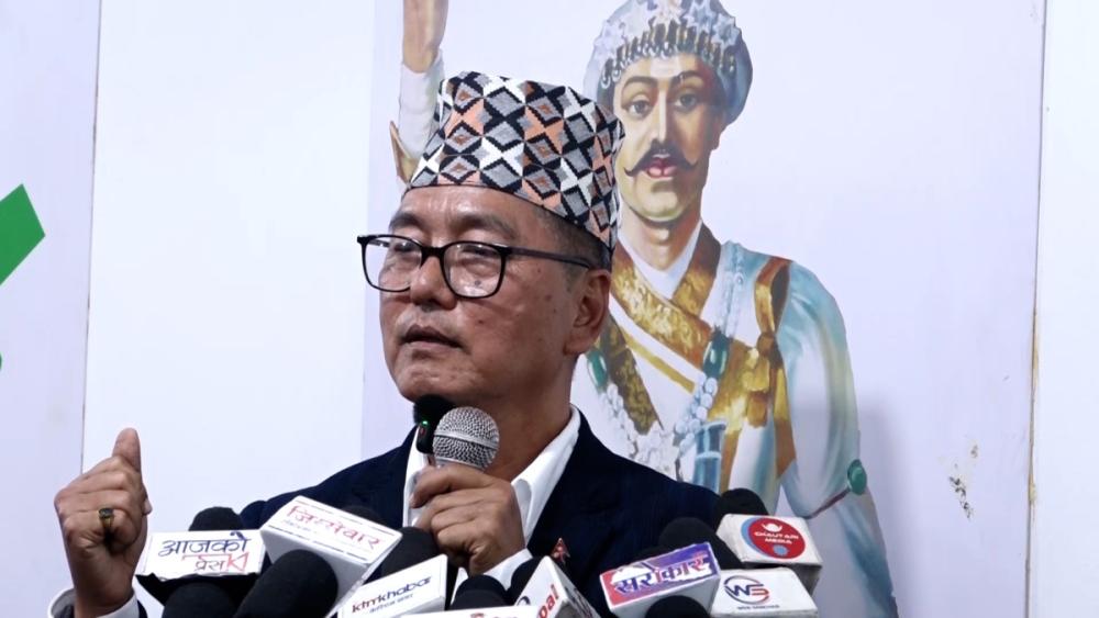 गृहमन्त्रीको विवादित व्यवसायी भट्टसँगको साझेदारीबारे सरकारले तत्काल स्पष्ट पार्नुपर्छः राजेन्द्र लिङदेन