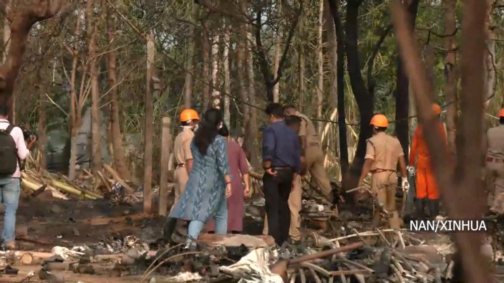 दक्षिण भारतमा पटाका कारखाना विस्फोटः १३ जनाको मृत्यु