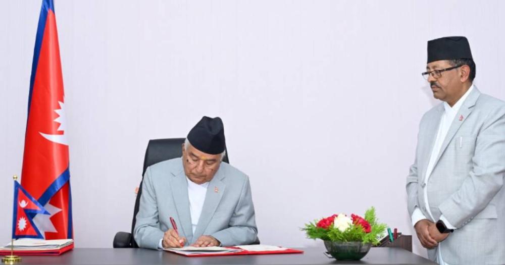 फिर्ता गरिएको संवैधानिक परिषद् अध्यादेश अन्ततः राष्ट्रपतिद्वारा जारी