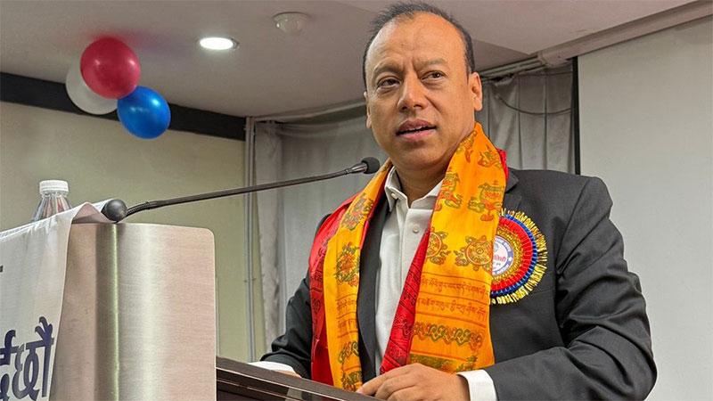 एनआरएन लगानीमा रहेका वाधा अड्चन हटाउन पूर्व अध्यक्ष श्रेष्ठले गरे आग्रह
