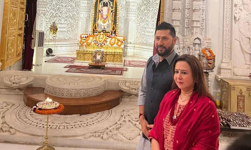 रास्वपा सभापति लामिछानेद्वारा अयोध्यामा पूजा-अर्चना, दिल्लीमा उच्चस्तरीय राजनीतिक भेटघाट