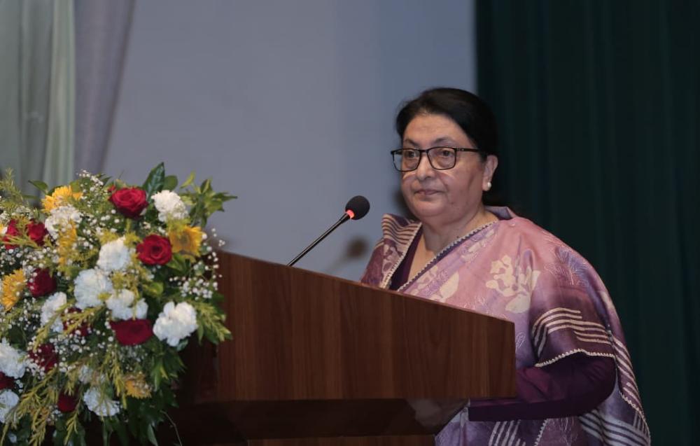 नेपालको सार्वभौम अस्तित्व जोगाउन जंगबहादुरबाट सिक्नुपर्छः पूर्वराष्ट्रपति भण्डारी