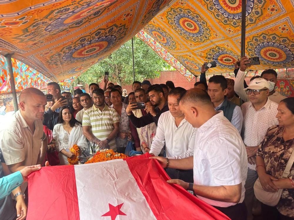 कांग्रेस नेता राजेन्द्र खरेलको निधन, पशुपतिमा अन्तिम संस्कार