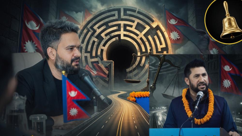 सैद्धान्तिक विरोधाभासको ‘चक्रव्यूह’मा रास्वपा : बिम्बमा ‘दुई बालेनको कथा’