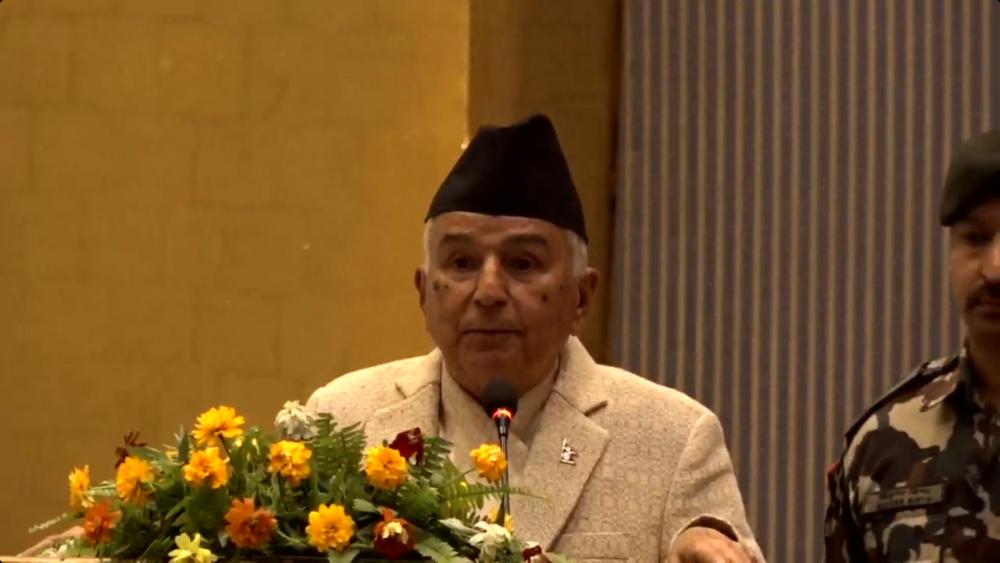 समृद्ध नेपाल निर्माणका लागि राज्य र समाजबीचको सहकार्य अनिवार्यः राष्ट्रपति पौडेल