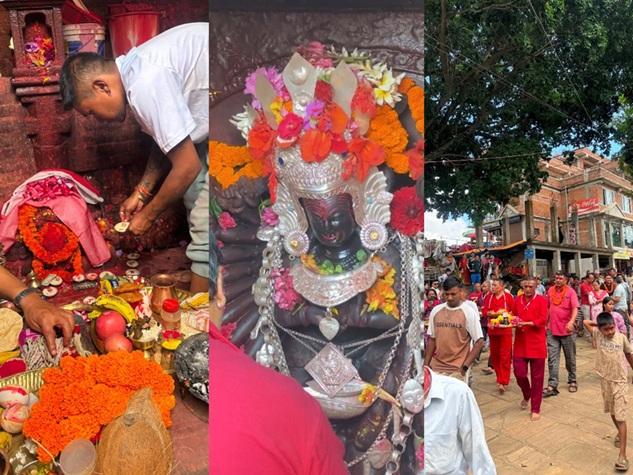 काभ्रेको पलाञ्चोक भगवती मन्दिरमा क्षमा पूजा सम्पन्न, अस्वाभाविक घटना र विपत्तिको संयोगले त्रास