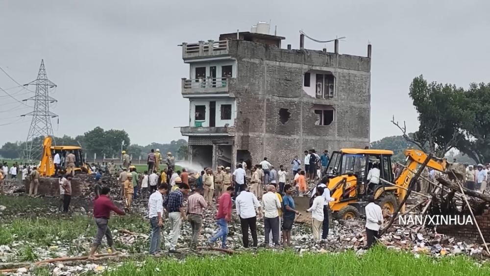 भारतको उत्तर प्रदेशस्थित पटाका कारखानामा भीषण विष्फोटः ११ जनाको मृत्यु, १८ भन्दा बढी घाइते