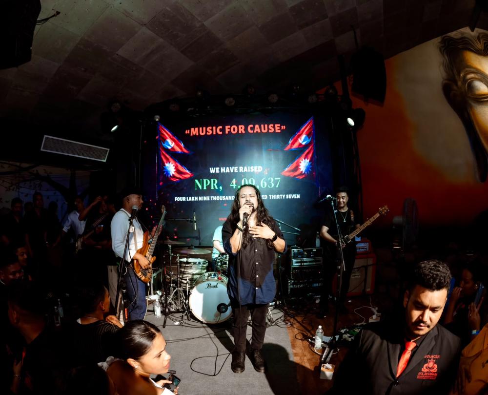 बाढीपीडितका लागि संगीतसँगै जुट्यो चार लाखभन्दा बढी सहयोग