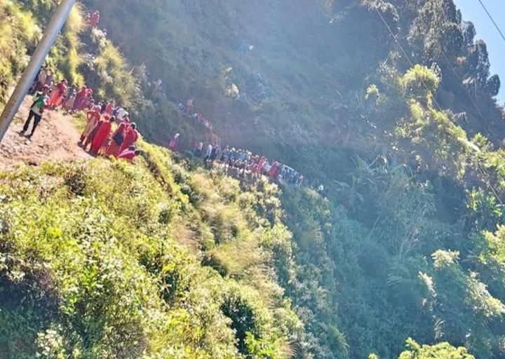 सल्यानमा बोलेरो जिप दुर्घटना हुँदा दुई जनाको मृत्यु, चार जना घाइते