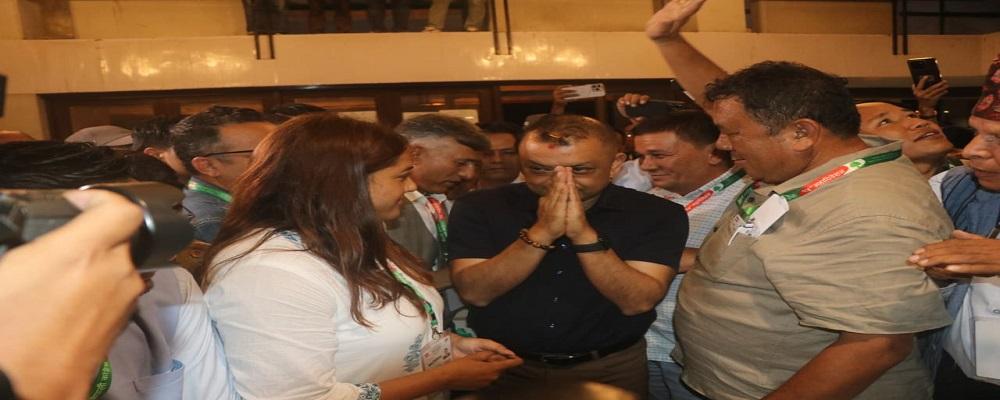 एउटै पदमा धेरै उम्मेदवार हुँदा केन्द्रिय कमिटीबाट बाहिरिने डरले नेताहरूमा छटपटी छ- गगन थापा