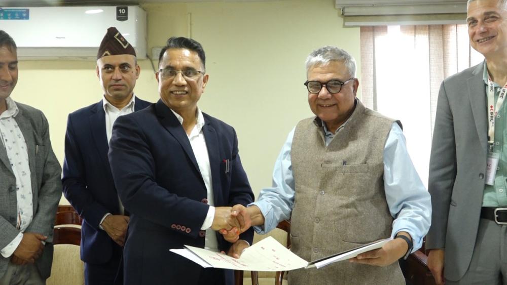 भोटेकाशी बाढीपीडितका लागि रेडक्रसले दुई हजार घर बनाइदिने सम्झौता