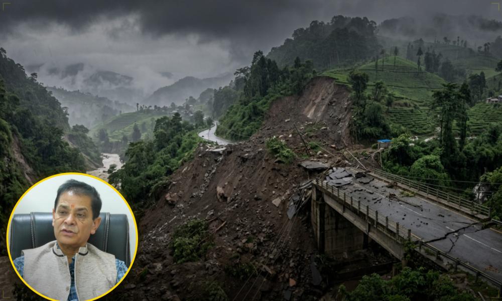 मनसुन शुरु भएसँगै इलाम सम्पर्कविहीन हुने उच्च जोखिममा